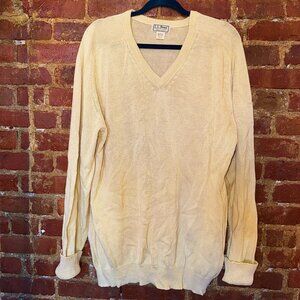 Vintage Butter Yellow L.L.Bean Sweater